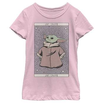 Girl's Star Wars: The Mandalorian The Child Simple Robe T-Shirt