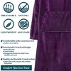 PAVILIA Wearable Blanket with Sleeves and Foot Pockets, Fleece Warm Snuggle Pocket Sleeved Throw for Women Men Adults - 4 of 4