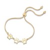 Ross-Simons 18kt Gold Over Sterling Silver Tiny Paws Bolo Bracelet Size - 3 of 4