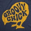 Womens Funny T Shirts Groovy Chick Sarcastic Holiday Graphic Novelty Tee For Ladies - Crazy Dog Women's T Shirt - 2 of 4