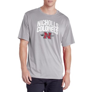 Men's Nicholls State University Sport Active T-Shirt Primary Logo - 1 of 4