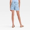 Girls' High Rise Jean Shorts - art class™ - 2 of 3