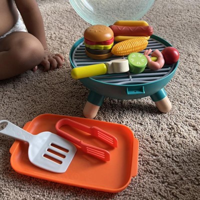 BOLEY BBQ Grill Set - 35pc Toy Barbecue Grill Set for Kids - Includes  Accessories and Play Food - Ages 3 and Up!