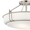 Kichler Lighting Alkire 4 - Light Semi-Flush Mount in  Brushed Nickel - 3 of 4