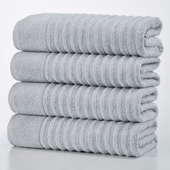 Set Of 4 Bath Towels, 100% Super Plush Premium Cotton - Becky Cameron :  Target