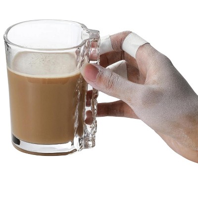 Slickblue Rock Climbing Inspired Crimp Pinch Hold Mug, 13.3 oz, 3 Color Options
