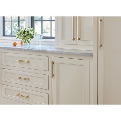 Golden Champagne Traditional Cabinet Bar Pull with Mounting Hardware