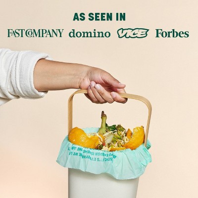 HoldOn Bags Compostable Small Space Trash Bags - 4gal/30ct