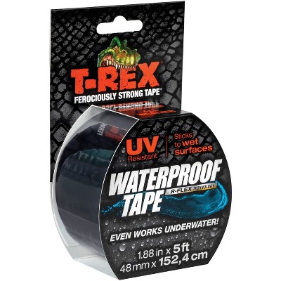 T-REX Tape Waterproof 2"Wx5'L Black 285988