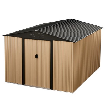 Outdoor Storage Shed,lockable Metal Storage Shed For Garden,patio ...