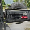 MaseiKar Tailgate Tactical Panel for Wrangler Tailgate Tool Kit Organizer Racks Compatible with Jeep Wrangler 2007-2022 JK JKU & 2018-2022 JL JLU - 2 of 4