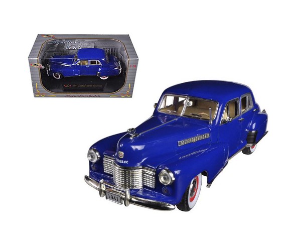 1941 Cadillac Series 60 Special Blue 1/32 Diecast Car Model by Signature Models