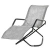 Outsunny Garden Rocking Sun Lounger Outdoor Zero-gravity Folding Reclining Rocker Lounge Chair for Sunbathing - 4 of 4