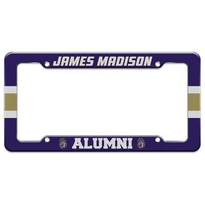 James Madison University Alumn License Plate Tag Frame