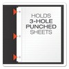 Oxford Twin-Pocket Folders with 3 Fasteners, 0.5" Capacity, 11 x 8.5, Black 25/Box - 3 of 4