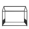 Polibi Montessori Metal House Floor Bed Frame with Vertical Guardrails - 4 of 4
