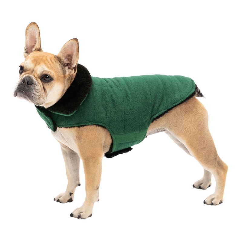 FurHaven Flex-Fit Reversible Dog Coat, 2 of 8