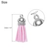 Unique Bargains PU Leather Craft Bracelets Jewelry Making Keychain Tassels 200 Pcs - 2 of 4