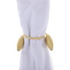 Unique Bargains Twist Design Curtain Tie Polyester Metal 2 Pcs - 4 of 4