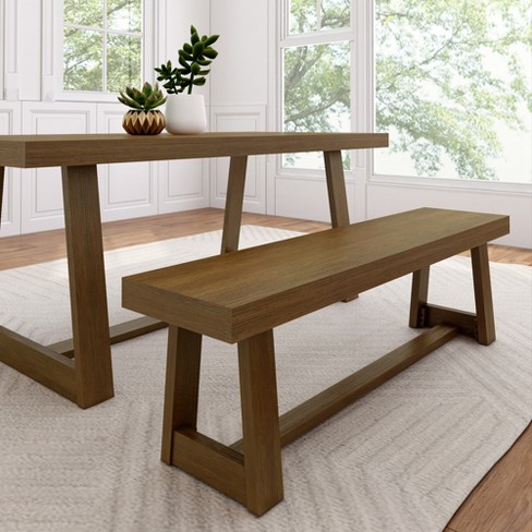 Wooden bench for kitchen table sale