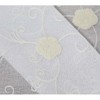 Whizmax Short Curtains Floral Embroidered Pom Design Semi Sheer Rod Pocket - 4 of 4