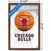 Trends International NBA Chicago Bulls - Drip Basketball 21 Framed Wall Poster Prints - 3 of 4