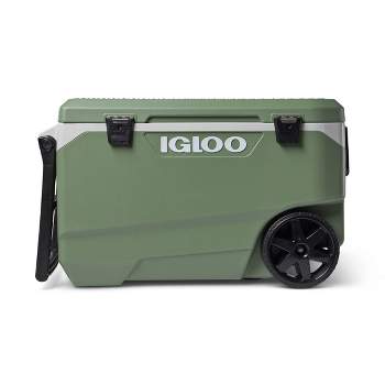 Igloo Ecocool Latitude 90qt Roller Cooler - Green
