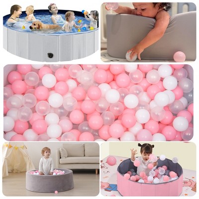 Vynxaria 1000 Count Colorful Phthalate-Free Ball Pit Balls for Kids - Safe & Durable Playtime Fun