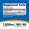 Nutricost L-Citrulline Capsules (1500 MG) (180 Capsules) - 2 of 4