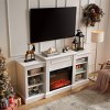 Sapphtopaz TV Stand Media Entertainment Console for TVs Up to 65" Entryway Table with Large Open Storage Shelves for Living Room, Bedroom - 3 of 4