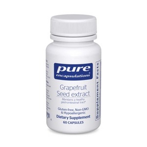 Pure Encapsulations Grapefruit Seed Extract - Supplement to Support The Balance of Intestinal Microorganisms and G.I. Tract* - 1 of 4