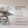 Lush Décor Bird And Hydrangea Reversible Cotton Duvet Cover Blue - 2 of 4