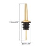 Unique Bargains Stainless Steel Leakproof Odorless Liquor Pourers with Tapered Spout 4 Pcs - 2 of 4