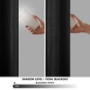 Faux Silk Bead Trim Luxurious Window Valance, DIY Twist Tab Top with Extra Lining Multi-Color Valance for All Decor Styles - 4 of 4