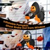Tangkula Inflatable Pumpkin Ghost Broke Out from Window Blow Up Decorations with Built-in LED Lights 3 Suction Cups - 4 of 4