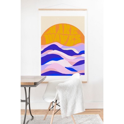 SunshineCanteen Make Waves Art Print & Hanger- 11" x 14" - Society6