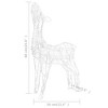 vidaXL Reindeer Family - Warm White - 4 of 4