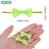 Unique Bargains Polyester Multipurpose Use Durable Flexible Gift Wrap Bows 100 Pcs - 3 of 4