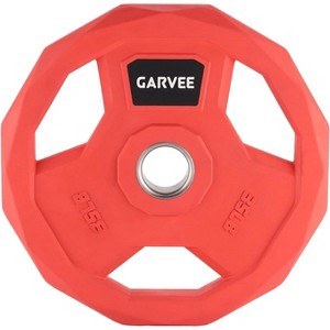 2-Inch Bumper Plates Set, Rubber Coated Weight Plates for Home Gym (2.5-95 Lbs) - Cast Iron Core - 1 of 4