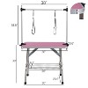 KTMBDW 36/42/46'' Dog Grooming Table, Folding Pet Grooming Table with Adjustable Arm and Clamps, Portable Non-Slip Grooming Table for Pet at Home - 2 of 4