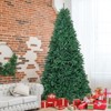 Tangkula 9FT Artificial Xmas Tree Hinged Fake Xmas Tree with 3594 PVC Branch Tips Foldable Metal Stand - 3 of 4