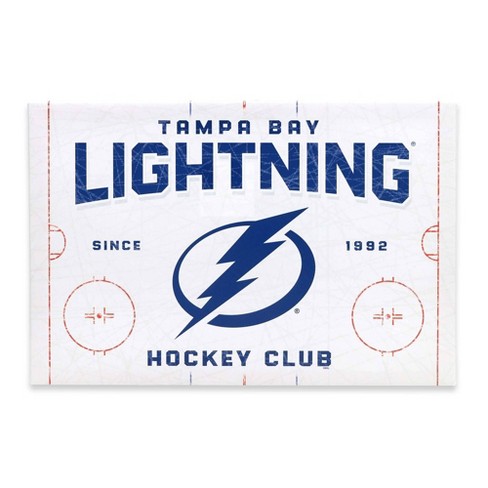 Nhl Tampa Bay Lightening Rink Canvas : Target