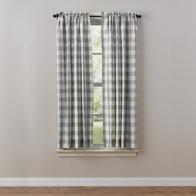 Park Designs Buffalo Check Panels 63"