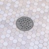 Unique Bargains Disposable Fiberglass Shower Mesh Sticker Drain Hair Catcher - 3 of 4