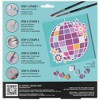 Vivid by Brea Reese: Acrylic Mini Paint-By-Number Kit – Disco Ball - 6 x 6" - 2 of 4