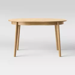 Astrid Mid-Century Round Extendable Dining Table - Project 62™