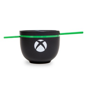 Ukonic Xbox Series X Logo 20-Ounce Ramen Bowl and Chopstick Set - 1 of 4