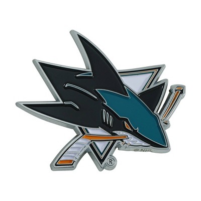 NHL San Jose Sharks 3D Metal Emblem