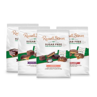 Russell Stover Candy Sugar Free Gusset Bag - Assorted - 17.75oz