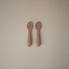 Mushie First Feeding Baby Spoons 2-Pack - image 3 of 4